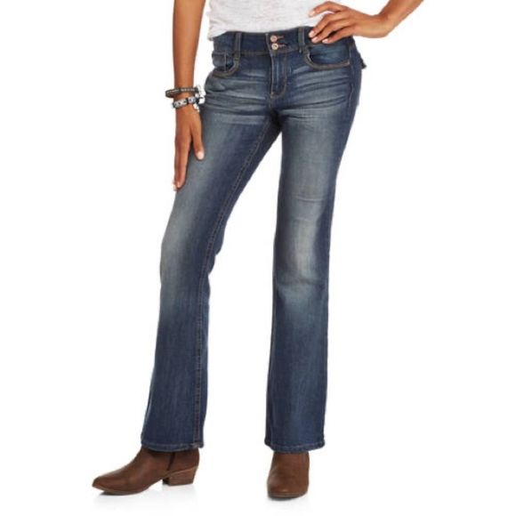 lei Denim - LEI Sophia Hipster Flare Denim Jeans 5